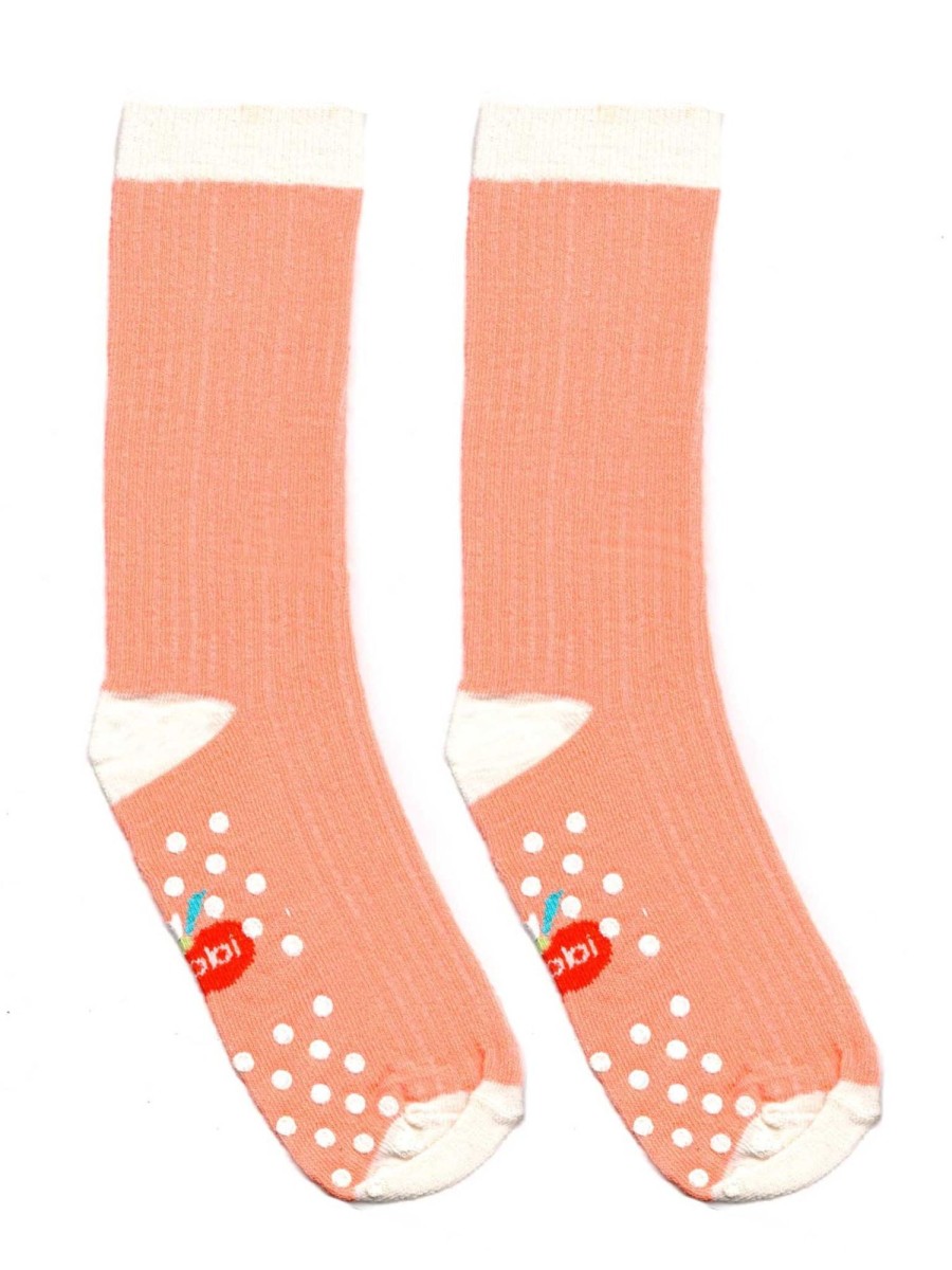 Socks And Tights Essentials | Cheeky Pink Midi Scrunch Socks