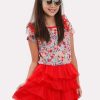 Girl'S Summer Clothes Pink Multifloral | Lou Lou Forest Flower Dress