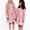 Girl'S Winter Clothes Pink Flower | Lena Renaissance Dress