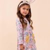 Girl'S Winter Clothes Pink Rabbit | Mathilda Pink Rabbit Dress