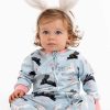 Girl'S Winter Clothes Blue Rabbit | Misha Bunny Zippy Suit