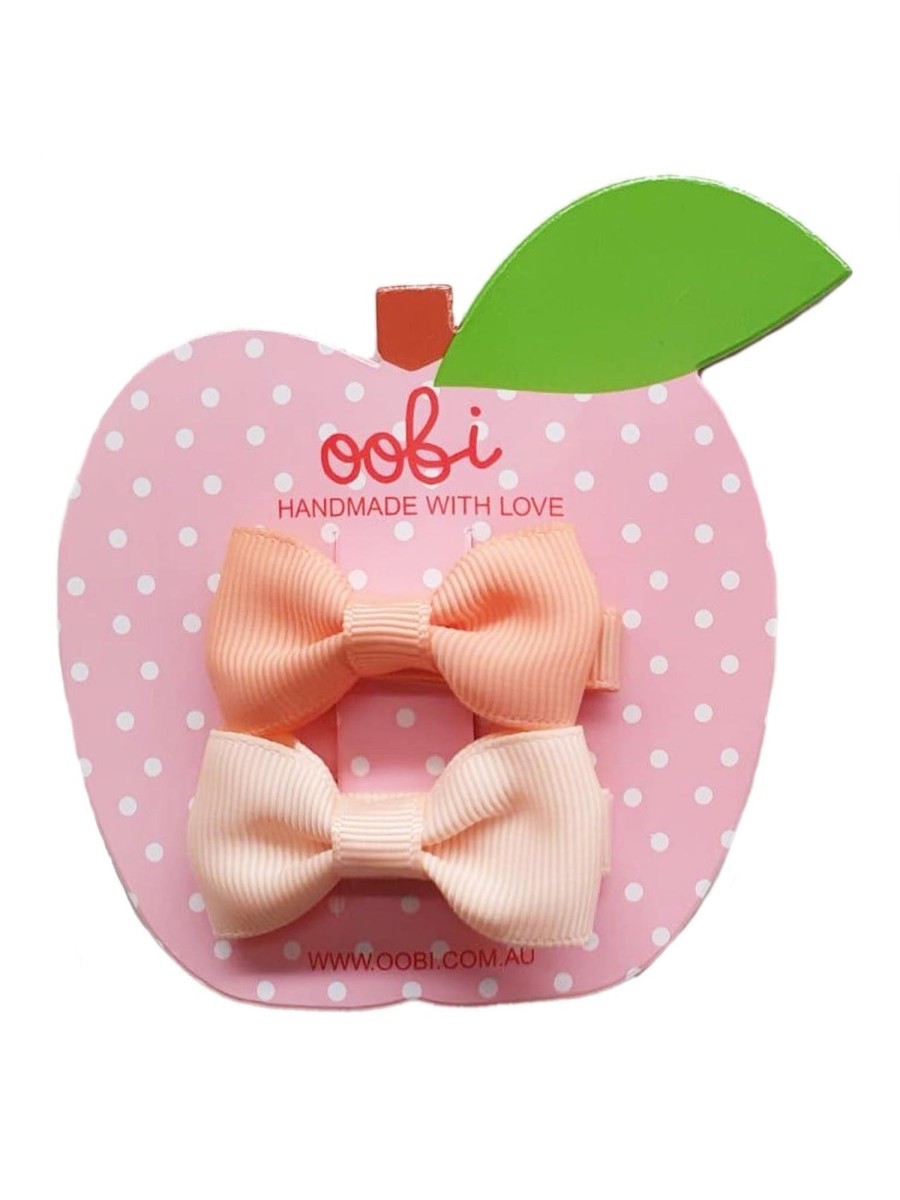 Accessories & Gifts Essentials | Peach & Petal Bow Set