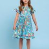 Girl'S Summer Clothes Cornflower | Cornflower Meadow Leilani Dress