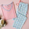 Tween, Mum & Me Cat | Blue Smitten Kitten Women'S Lounge Set