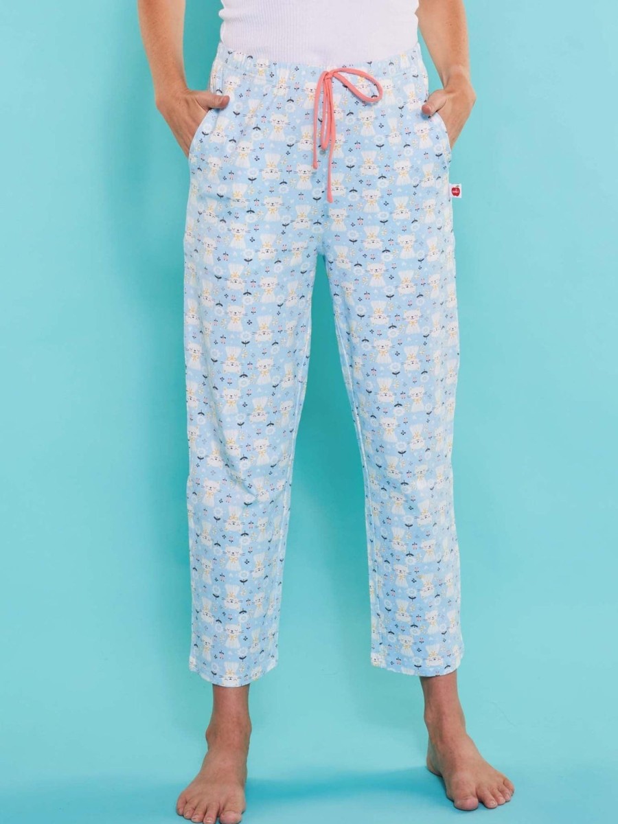 Tween, Mum & Me Cat | Blue Smitten Kitten Women'S Lounge Set