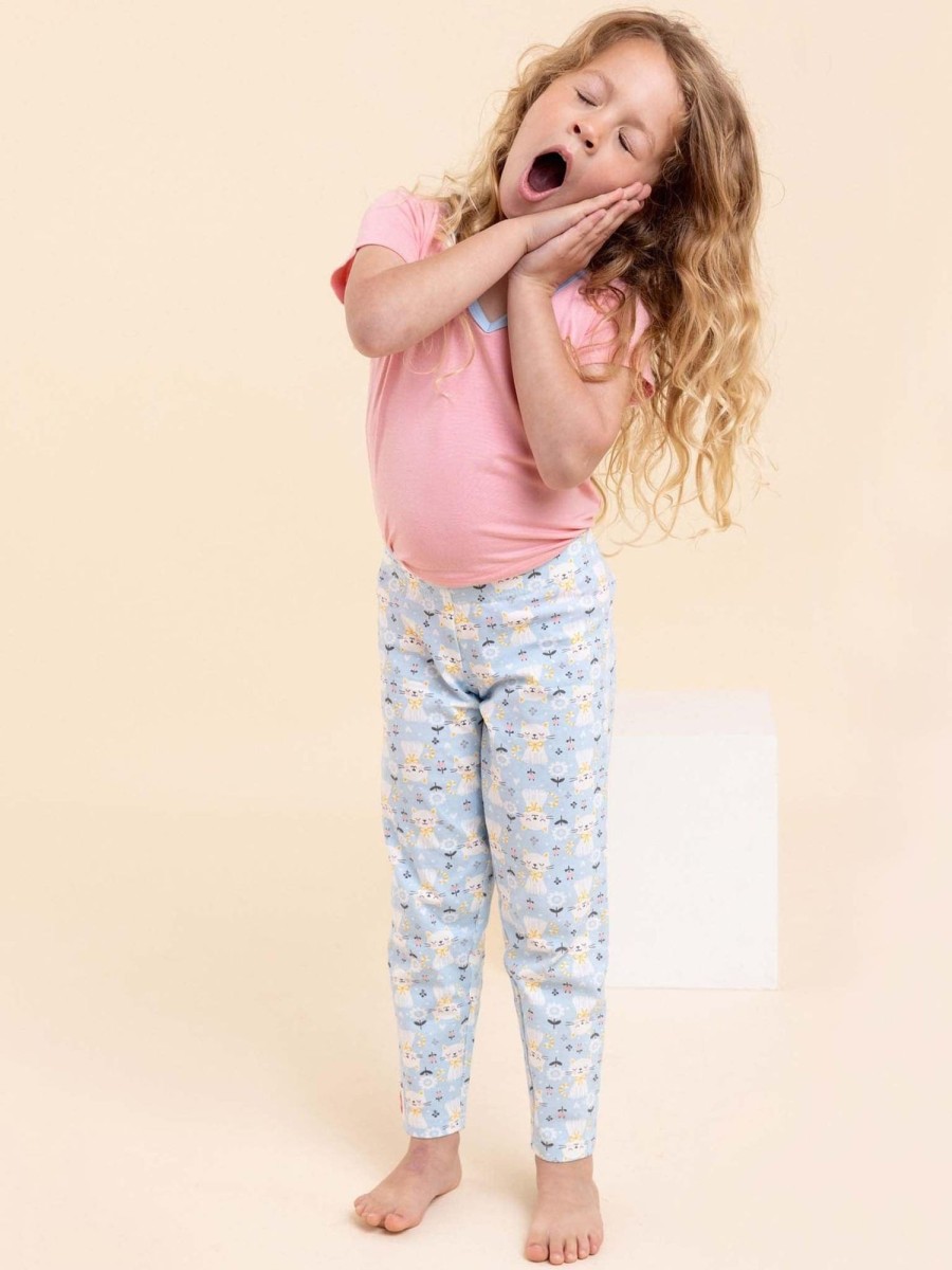 Pjs & Loungewear Smitten Kitten | Blue Smitten Kitten Lounge Pants