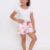 Girl'S Summer Clothes Seagull | Adele Sugar Apple Shorts