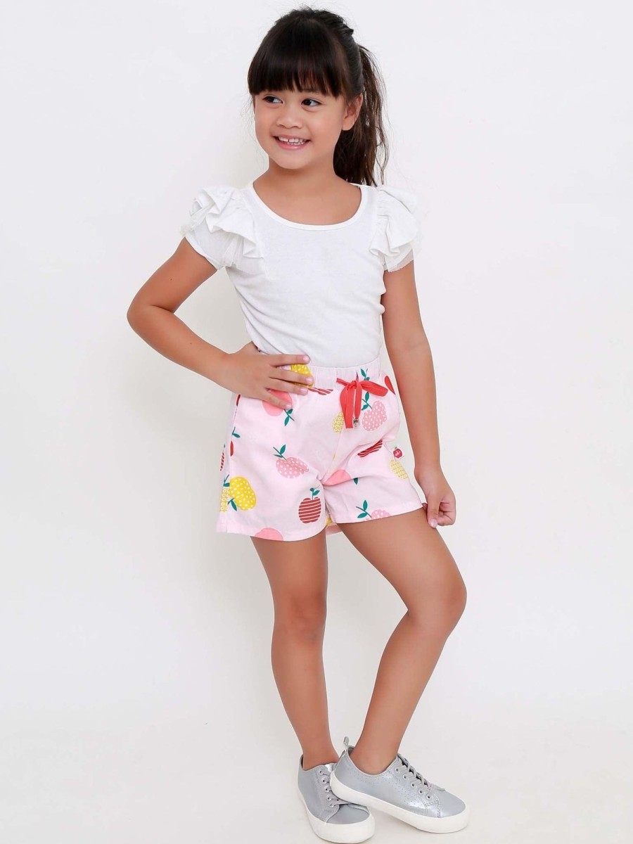 Girl'S Summer Clothes Seagull | Adele Sugar Apple Shorts