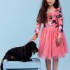 Girl'S Winter Clothes Doggo | Ariel Pink Doggo Dress