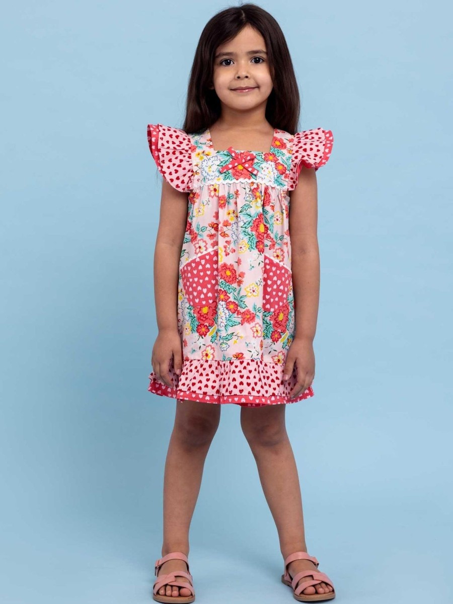 Girl'S Summer Clothes Cornflower | Wild Meadow Holly Dress