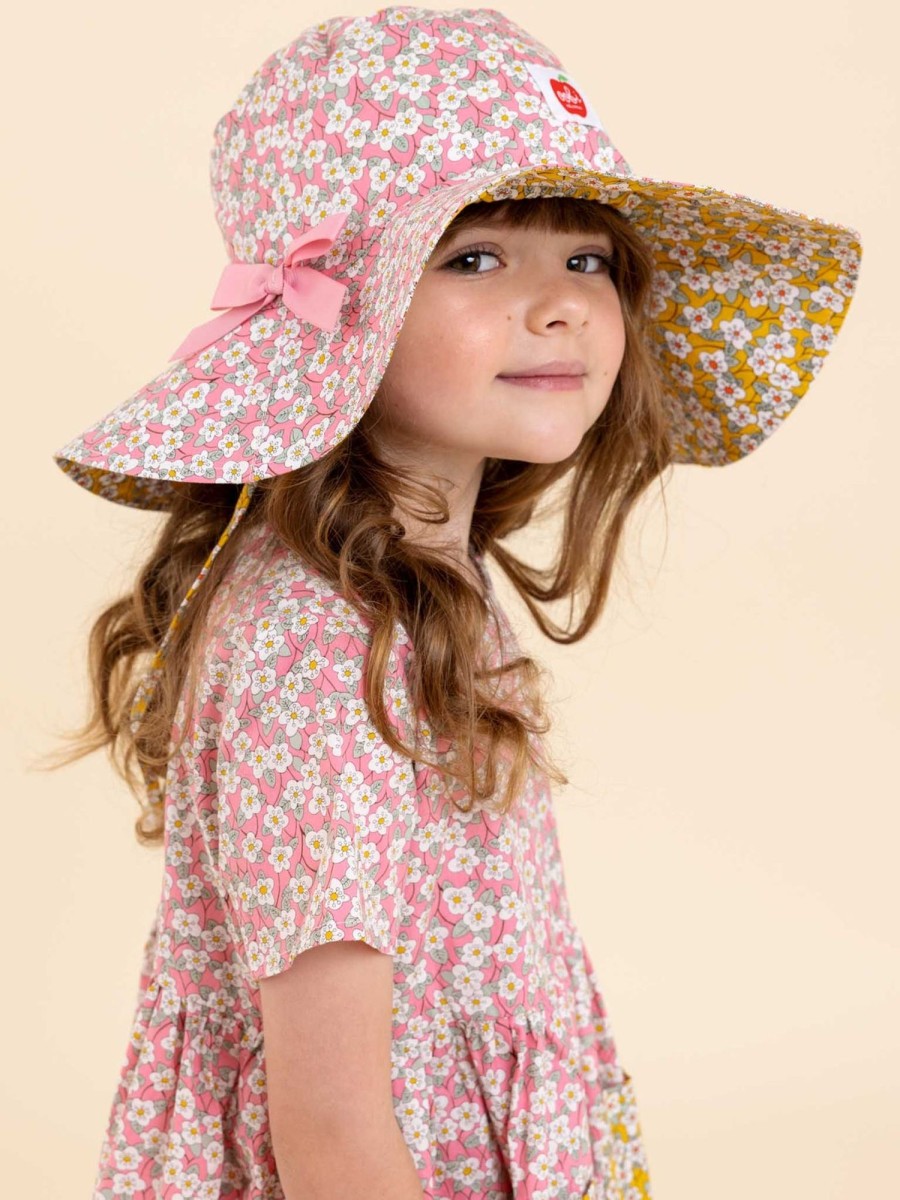 Girl'S Dresses Pink Flower | Flower Child Smock Dress