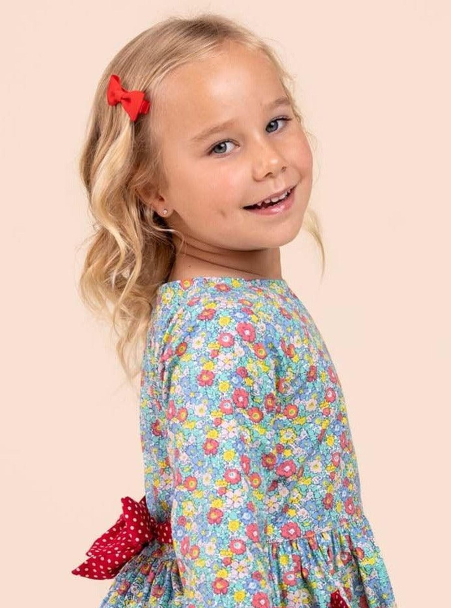 Girl'S Winter Clothes Mini Floral | Angelina Mini Floral Dress