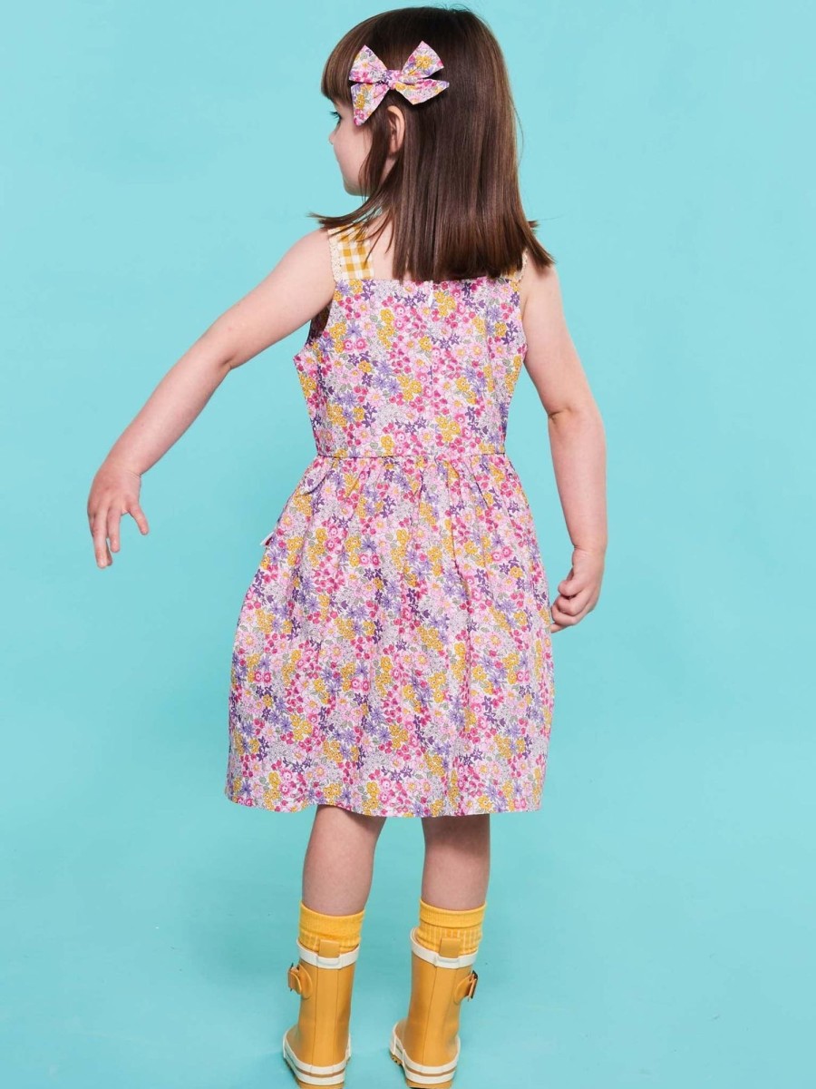 Girl'S Summer Clothes Jacaranda Tree | Lily-Rose Jacaranda Tree Dress