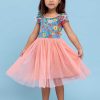 Girl'S Summer Clothes Cornflower | Cornflower Meadow Ariel Tutu Dress