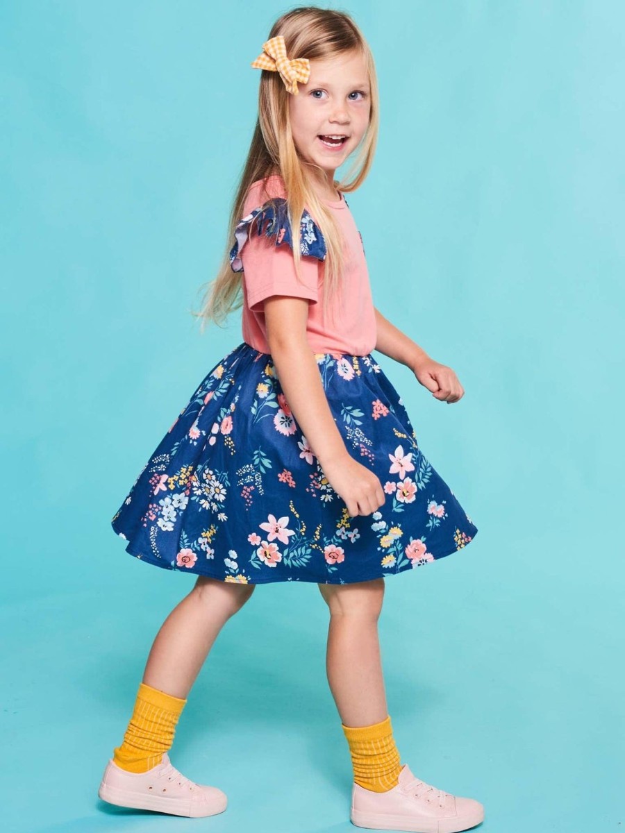 Girl'S Winter Clothes Essentials | Mustard Midi Scrunch Sock With Grippy Soles