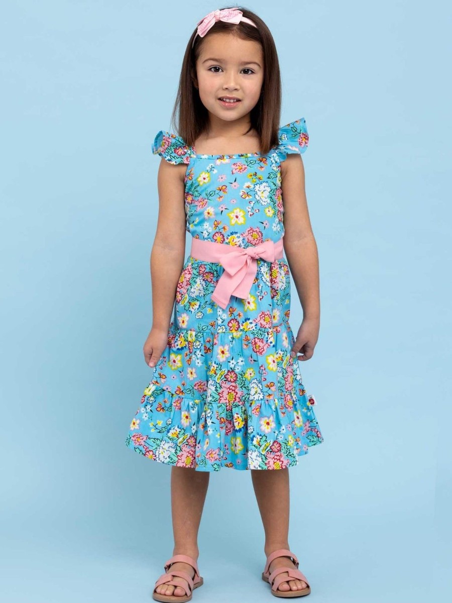 Girl'S Summer Clothes Cornflower | Cornflower Meadow Angel Dress