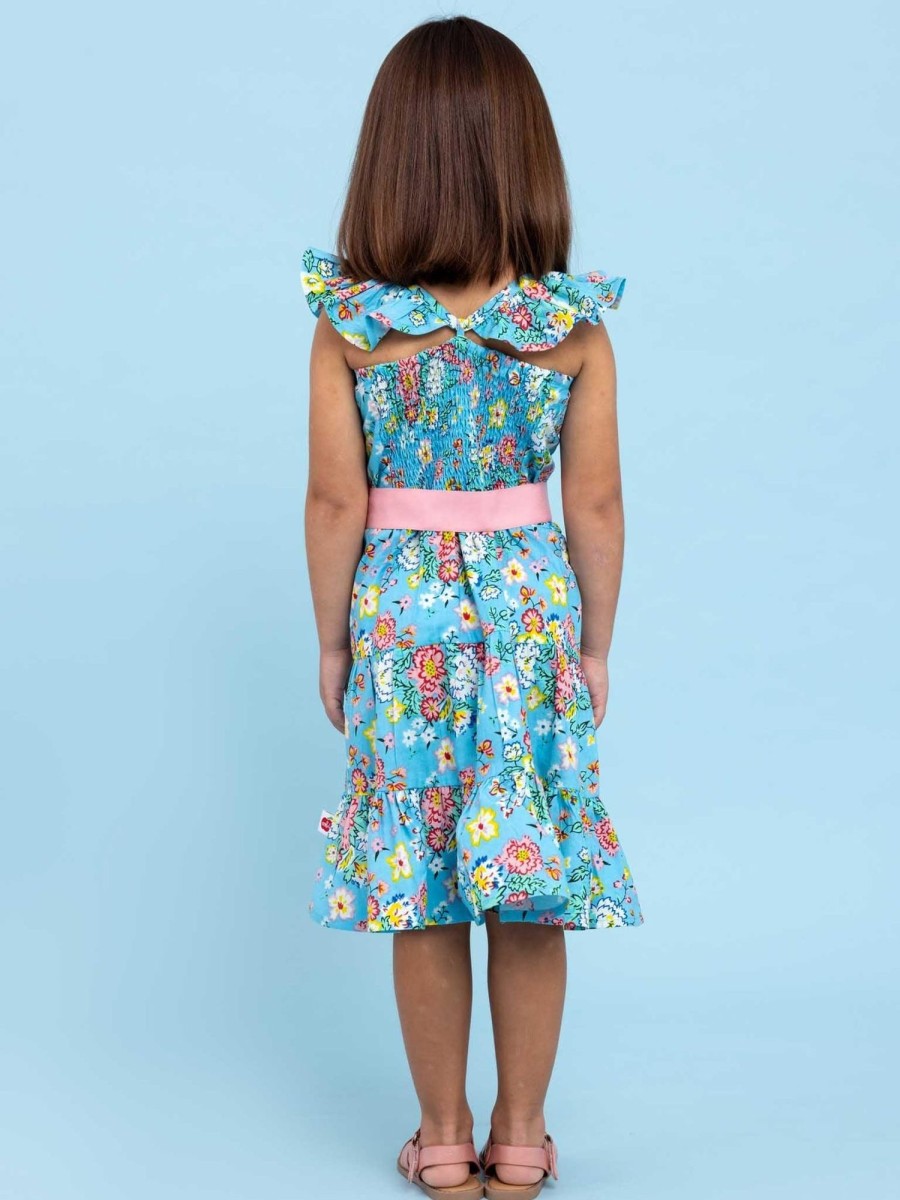 Girl'S Summer Clothes Cornflower | Cornflower Meadow Angel Dress