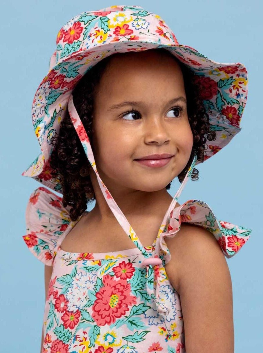 Girl'S Summer Clothes Cornflower | Wild Meadow Chloe Hat