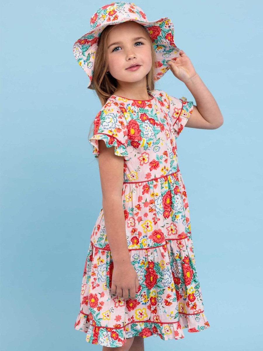 Girl'S Summer Clothes Cornflower | Wild Meadow Chloe Hat