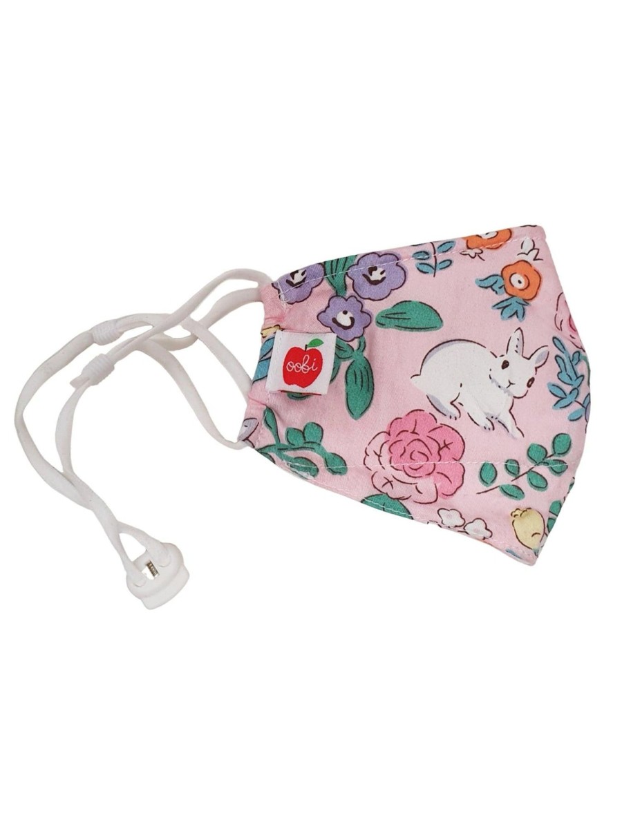 Accessories & Gifts Pink Rabbit | Face Mask Pink Little Rabbits