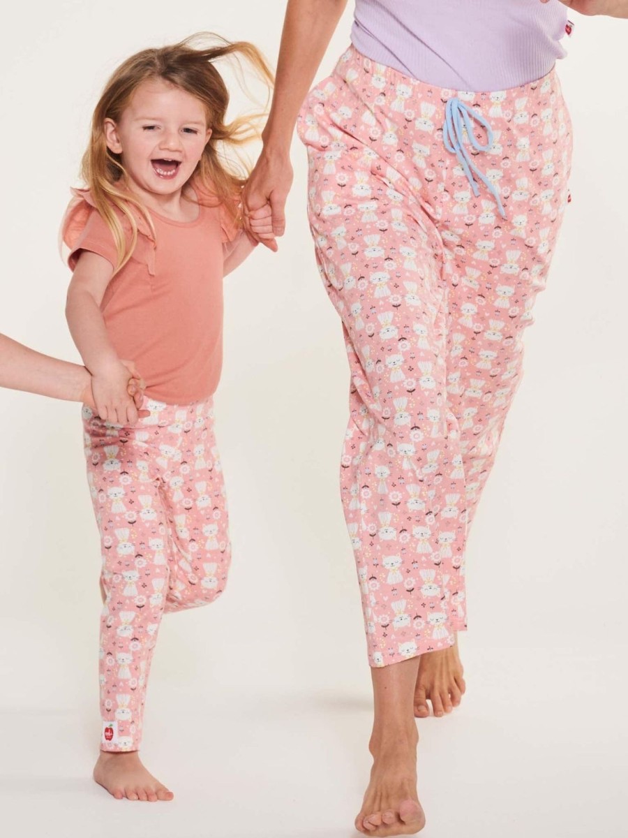 Tween, Mum & Me Cat | Pink Smitten Kitten Women'S Lounge Set