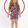 Girl'S Summer Clothes Strawberry Fields | Strawberry Fields Maisy Playsuit