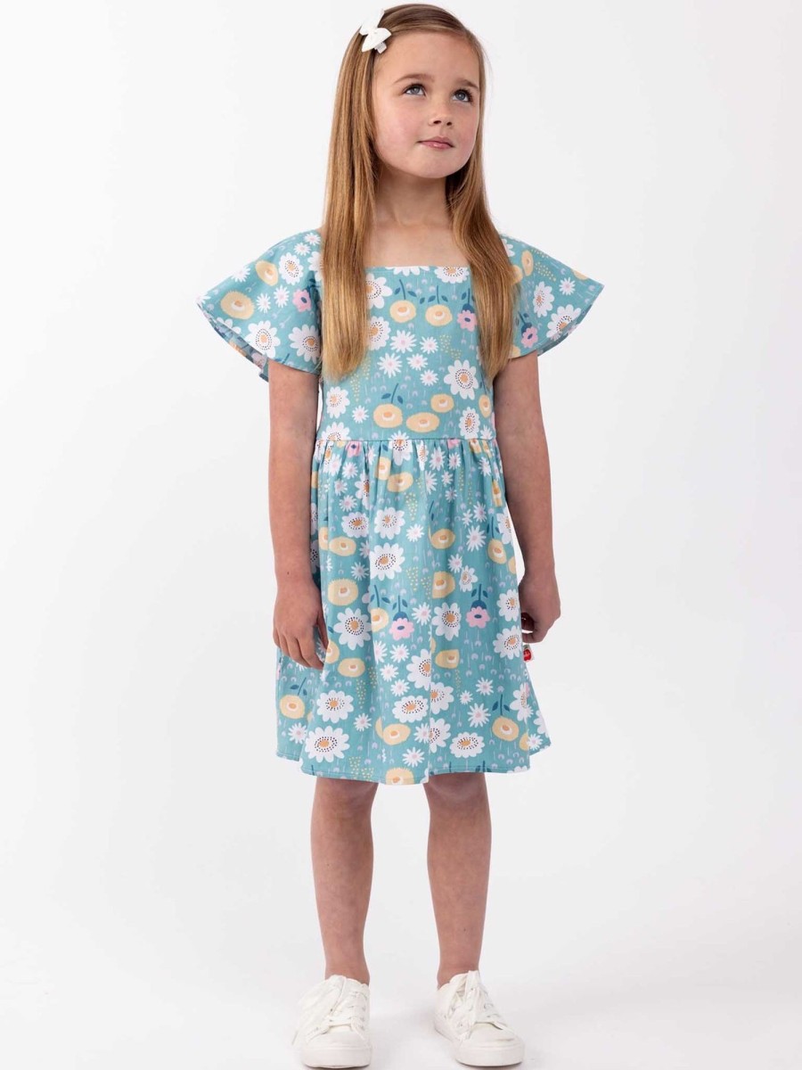 Girl'S Summer Clothes Happy Daisies | Amity Dress Happy Daisy