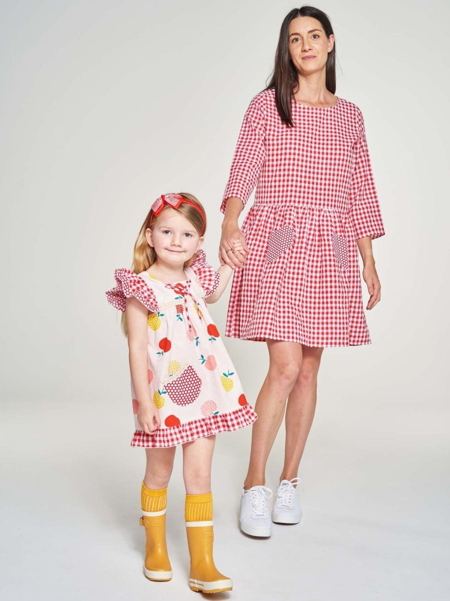 Tween, Mum & Me Red Gingham | Women'S Red Gingham Dress