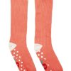 Socks And Tights Essentials | Dusky Pink Knee High Socks With Grippy Soles