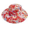 Hats Red Floral | Chloe Red Wildflower Hat