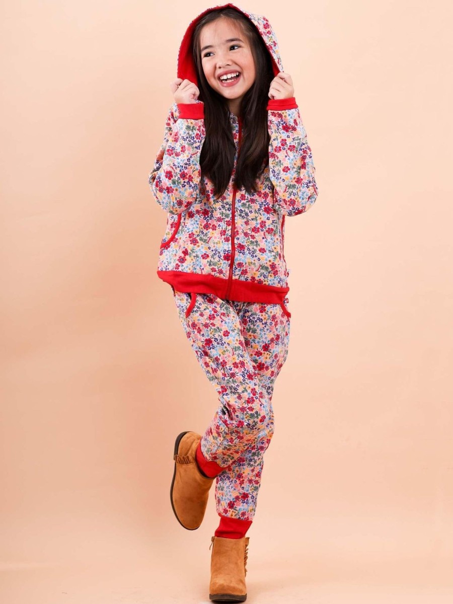 Girl'S Winter Clothes Forest Flower | Jamie Forest Flower Jacket