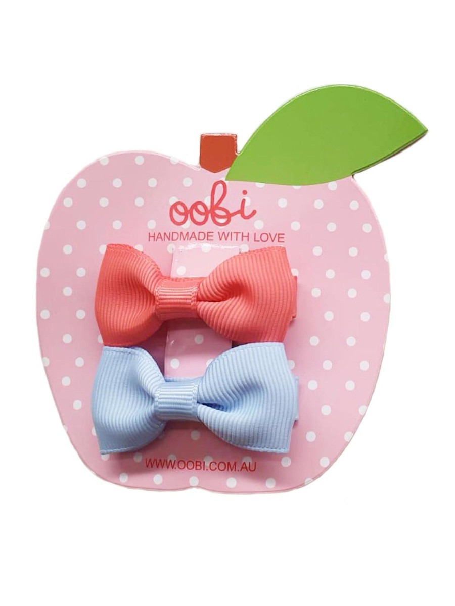 Accessories & Gifts Essentials | Watermelon & Bluebird Bow Set