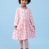 Girl'S Winter Clothes Cat | Elsa Long Sleeve Pink Smitten Kitten Dress