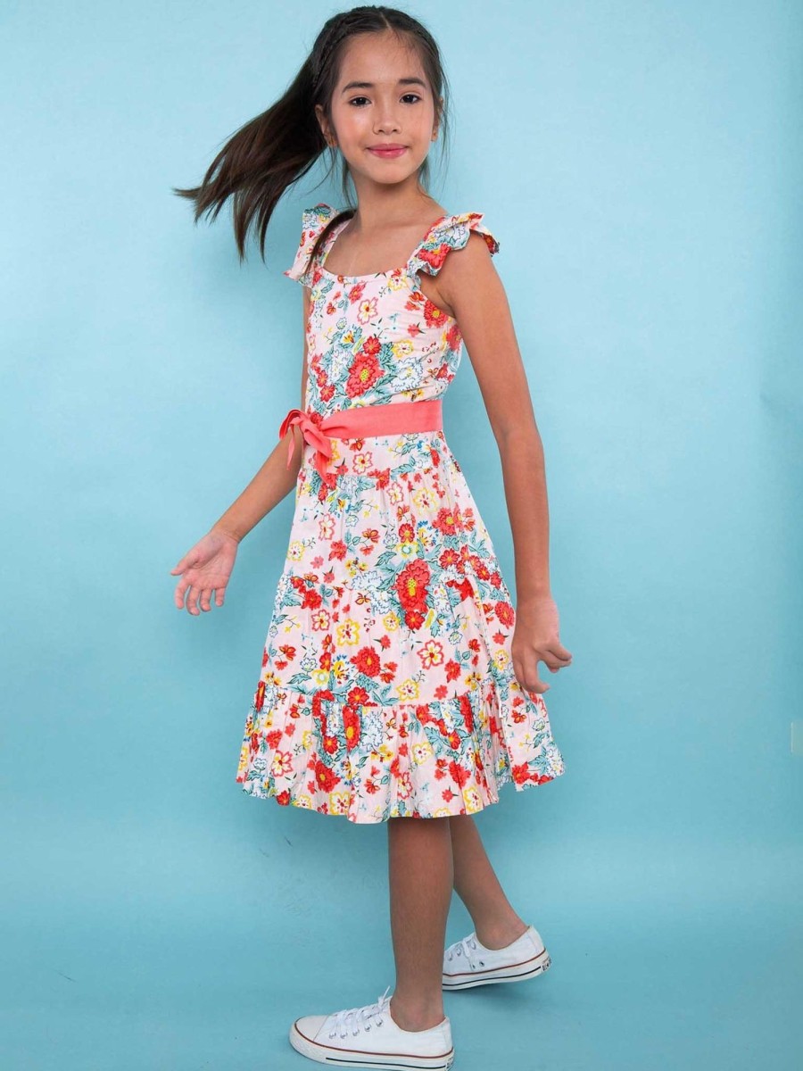 Girl'S Dresses Cornflower | Wild Meadow Angel Dress