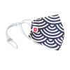 Accessories & Gifts Navy Half Circle | Face Mask Japanese Moon