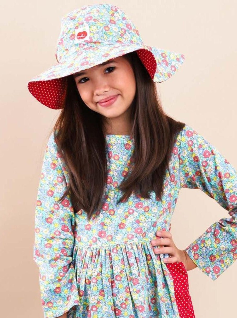 Girl'S Winter Clothes Mini Floral | Margot Mini Floral Hat