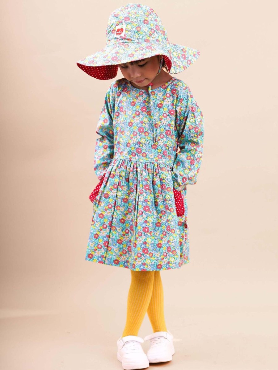 Girl'S Winter Clothes Mini Floral | Margot Mini Floral Hat