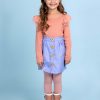 Girl'S Winter Clothes Essentials | Sweetheart Long Sleeved Tee Deep Rose