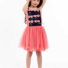 Girl'S Summer Clothes Navy Cherry | Navy Cherry Belle Tutu Dress