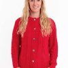 Tween, Mum & Me Knitwear | Women'S Willow Red Cardigan